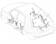 Проводка дверей Lifan X60